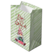 Geniet van het seizoen medium cadeauzakje (Voorkant Gekanteld)