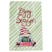 Geniet van het seizoen medium cadeauzakje (Voorkant)