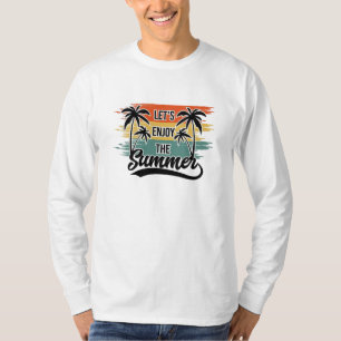 Geniet van het Tropical Vibes T-shirt