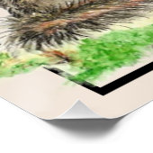 Geniet van Inspirerend Quote Chipmunk Perfect Poster (Hoek)