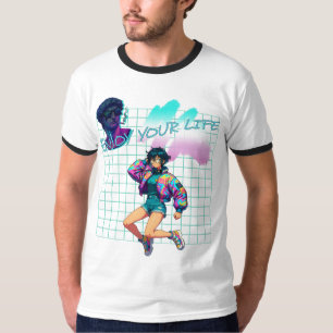 Geniet van je leven t-shirt