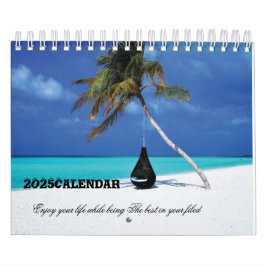 Geniet van je leven terwijl je de beste bent in je kalender