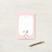 Geniet van je levensechte pop post-it® notes (Op bureau)