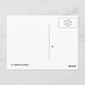 Geniet van je maaltijd in het Italiaans Briefkaart (Achterkant)