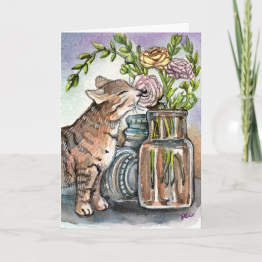 Geniet van je moment kaart (Voorkant)