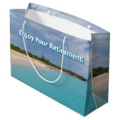 Geniet van je pensioen groot cadeauzakje (Achterkant Gekanteld)