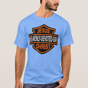 Geniet van Jezus Christus Heavenly Ded Son Parody  T-shirt
