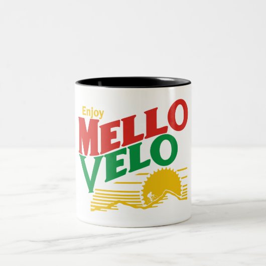 Geniet van Mello Velo Tweekleurige Koffiemok (Center)