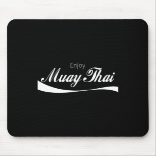 Geniet van Muay Thai Kickboksen Vechtkunst Gevecht Muismat