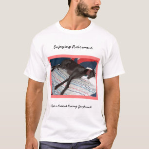 Geniet van pensioen - Gepensioneerd racistisch ron T-shirt