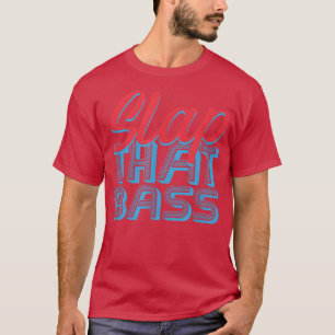 Geniet van Slap Bass Guitar Jam Session Slap die b T-shirt