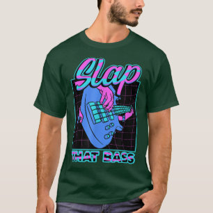 Geniet van Slap Bass Guitar Jam Session Slap die b T-shirt