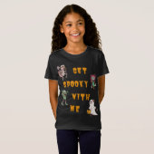 Geniet van spaak met me Halloween T-shirt (Voorkant volledig)