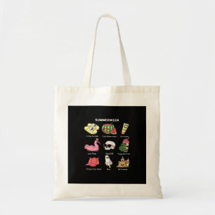 Geniet van Summerween Klassiek Tote Bag
