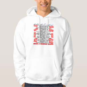 Geniet van vrijheid! Lees een BANNED Book! (stamp Hoodie