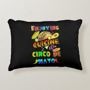 Genieten van de keuken op Cinco de Mayo Accent Kussen