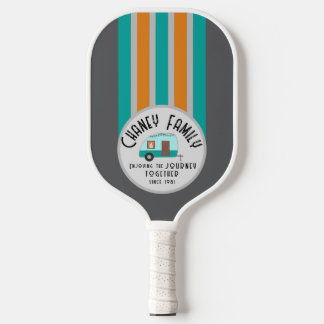Genieten van het leven samen Retro Camper Pickleball Paddle