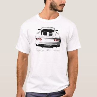 genieten van het uitzicht t-shirt