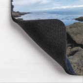 Genieten van het uitzicht van de oceaan, magische  muismat (Hoek)
