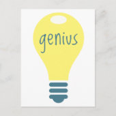 Genius Briefkaart (Voorkant)