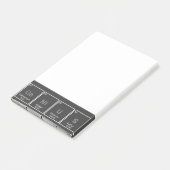 GeNiUS Éléments de table périodique Post-it Notes (Incliné)