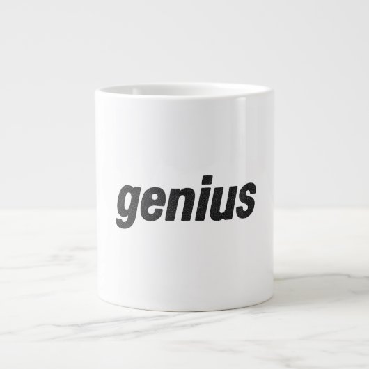 Genius extra grote beker (Voorkant)