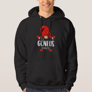 Genius Gnome Matching Family Group Kerstmis Pajam Hoodie