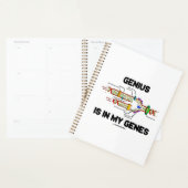 Genius is in mijn genen DNA Replication Humor Planner (Display)
