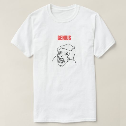 Genius Meme T-shirt (Design voorkant)