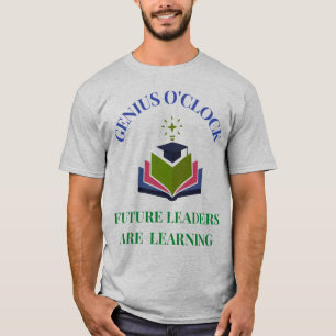 Genius O'Clock – Toekomstige Leiders Leren T-shirt