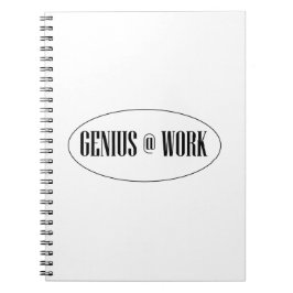 Genius op het werk Logo Notitieboek