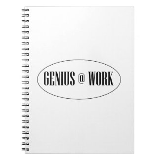 Genius op het werk Logo Notitieboek