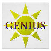 Genius Perfect Poster (Voorkant)