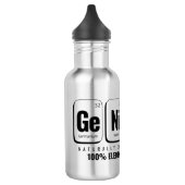 GENiUS Periodiek Systeem - Funny Science Design Waterfles (Links)