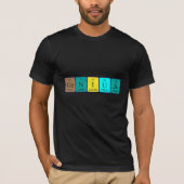 Genius periodiek table name shirt (Voorkant)