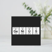 GeNiUS Periodieke Tabel Kaart (Staand voorkant)