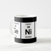 GeNiUS Periodieke Tabel Koffiemok (Voorkant links)