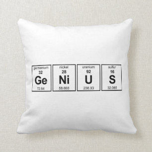GeNiUS Periodieke Tabel Kussen