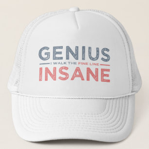 GENIUS VS INSANE casquette - choisir la couleur