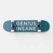 Génius VS INSANE skateboard personnalisé (Horz)