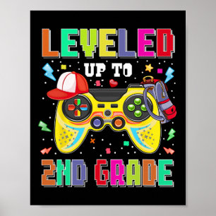 Geniveaus tot 2e klas gamer eerste dag jongens ter poster
