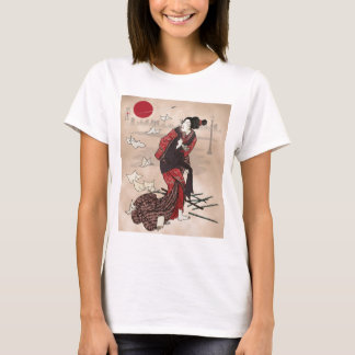 Genji kumo ukiyoye awase t-shirt