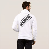 GENJIWEAR "Stay Grounded" Zip Hoodie - Minimalisti (Achterkant volledig)