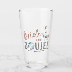 GENNA Bride en Boujee Roos Gold Bachelorette Glas
