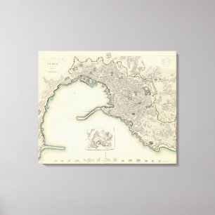 Genoa Genova Genes Canvas Afdruk