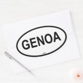 GENOA OVALE STICKER (Envelop)
