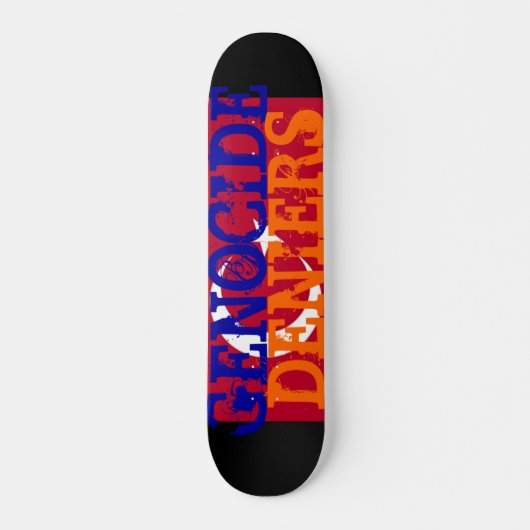 Genocide Deniers Skateboard (Voorkant)