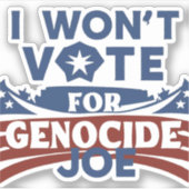 GENOCIDE JOE STICKER (Voorkant)