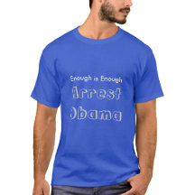 Genoeg - Arrestatie Obama-shirt