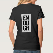 genoeg dames t-shirt (Achterkant)